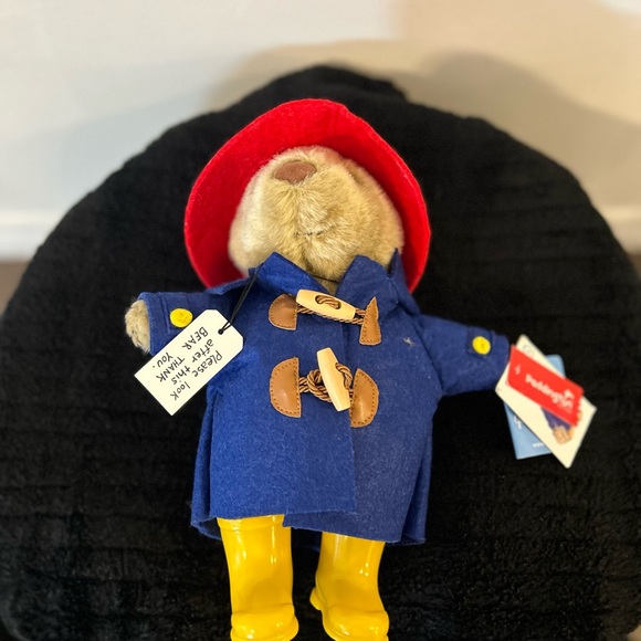 Paddington Bear collectable Blue Coat, Yellow Boots, Yottoy - Picture 5 of 9